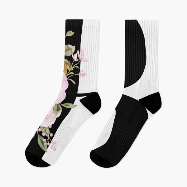 Item preview, Letter B with Natural Multi Color Flowers designed and sold by Print-Online.