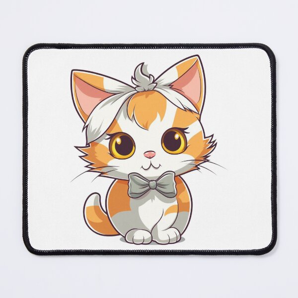 Item preview, Fluffy Cat Kawaii: Charming Expression Playful Soft Adorable Anime Feline Whimsical designed and sold by DigiNook.