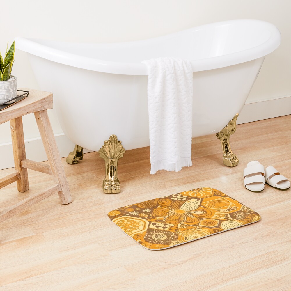 Item preview, Bath Mat designed and sold by PatternBestFan.