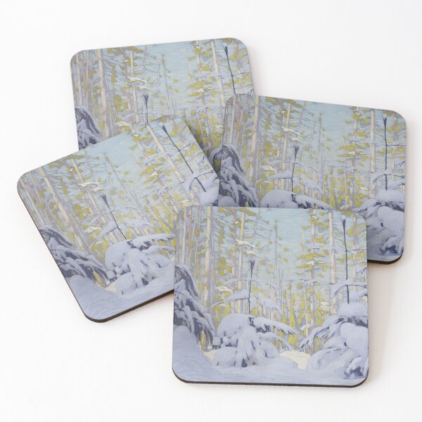 Item preview, Winter Woods by Lawren Harris designed and sold by TheRedVineyard.
