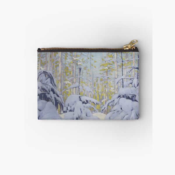 Aperçu de l'œuvre Bois d'hiver par Lawren Harris créée et vendue par TheRedVineyard.