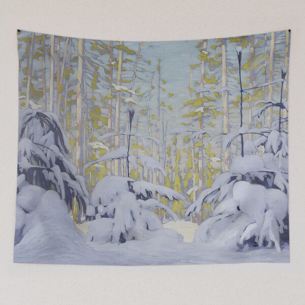 Item preview, Winter Woods by Lawren Harris designed and sold by TheRedVineyard.