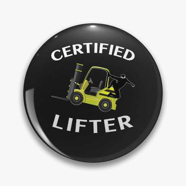 Artikelvorschau, Gabelstapler Ninja Certified Forklift Lifter NFYW entworfen und verkauft von TeamsterLife.
