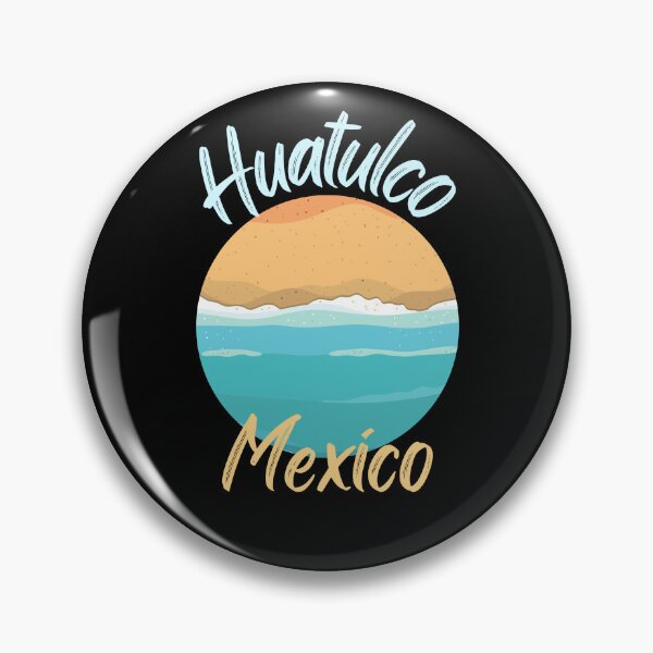 Item preview, Huatulco Mexico Minimalist Beach Design designed and sold by RektRepublic.
