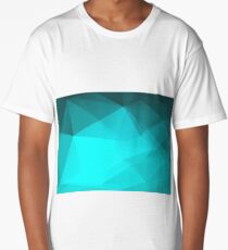 Mosaic triangle bright trendy pattern Long T-Shirt