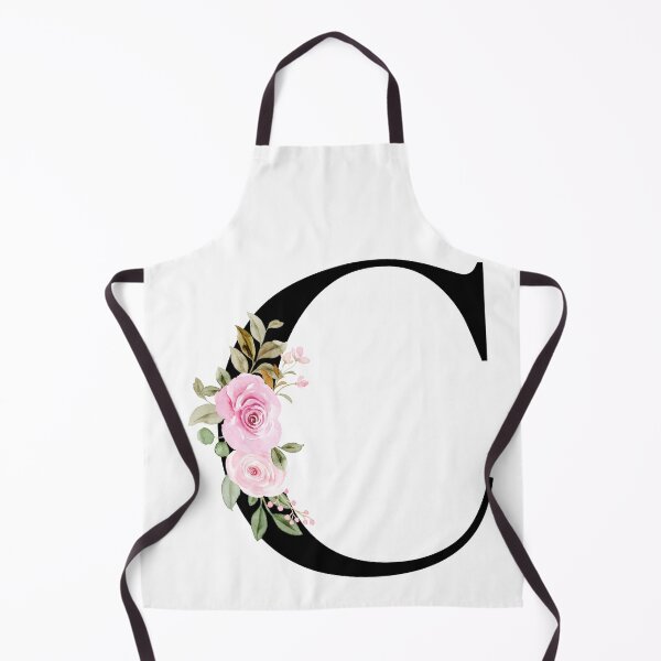 Item preview, Letter C with Natural Multi Color Flowers designed and sold by Print-Online.