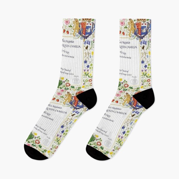 Item preview, King Charles And Queen Kamilla Coronation Invitation designed and sold by Teetans.