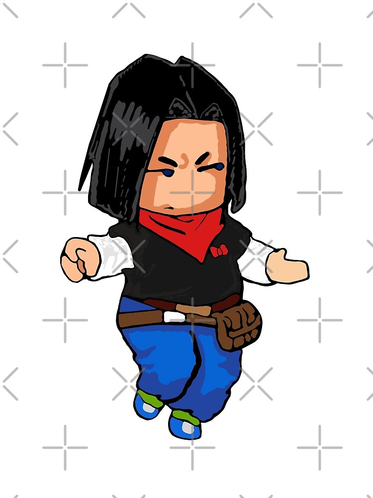 How To Draw Android 17 (Dragon Ball Super) 