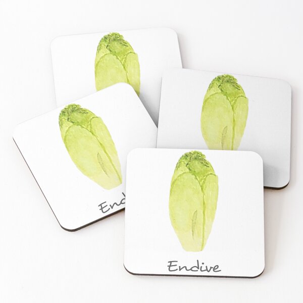 Item preview, Endive watercolor designed and sold by SharlowStudios.