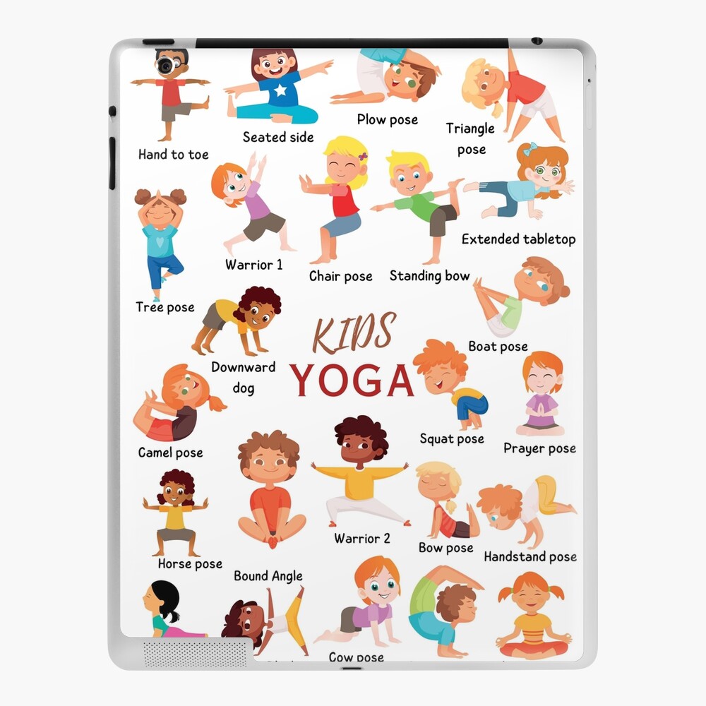 FREE Kids Yoga Pose Printables | Free Homeschool Deals ©
