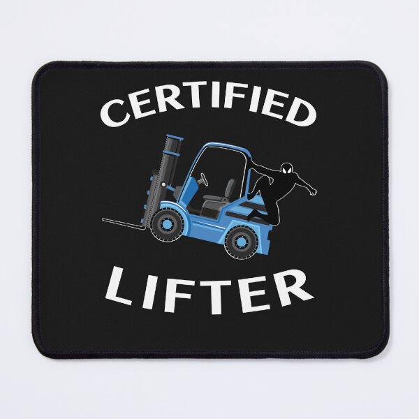 Item preview, Forklift Ninja Certified Forklift Lifter NFBW designed and sold by TeamsterLife.