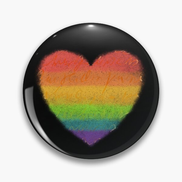 Item preview, Rainbow Heart designed and sold by victorianhare.