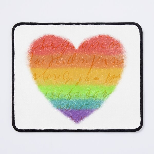 Item preview, Rainbow Heart designed and sold by victorianhare.