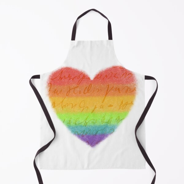 Item preview, Rainbow Heart designed and sold by victorianhare.