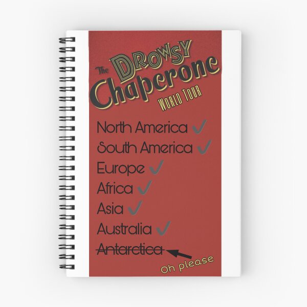 Item preview, The Drowsy Chaperone world tour designed and sold by BWayBabyLH.