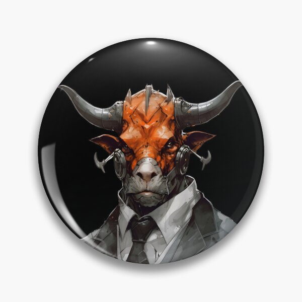 Item preview, New Myths Cyber Minotaur designed and sold by DarkwoodLab.