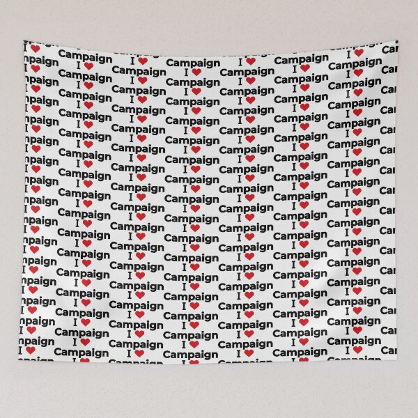 Item preview, I love Campaign designed and sold by Moyanana.