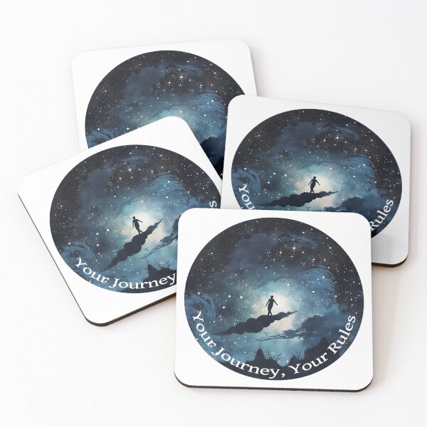 Item preview, Your journey , your rules - inspirational quote print designed and sold by ManuelAndreas.