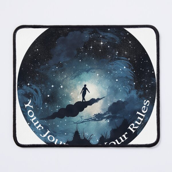 Item preview, Your journey , your rules - inspirational quote print designed and sold by ManuelAndreas.