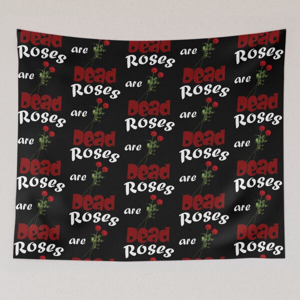Item preview, Roses Are Dead Roses Are Red On Black designed and sold by Sonatablue.