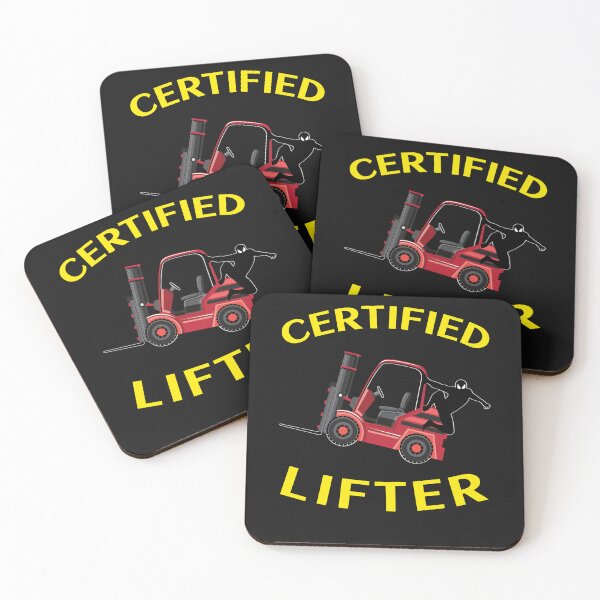 Item preview, Forklift Ninja Certified Forklift Lifter NFRY designed and sold by TeamsterLife.