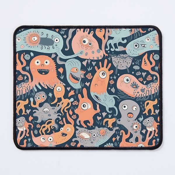Item preview, The atychiphobia pattern. Cute and funny designed and sold by TheInspiredAI.