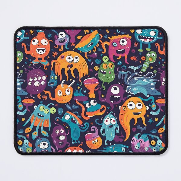 Item preview, The atychiphobia pattern. Vibrant colours designed and sold by TheInspiredAI.