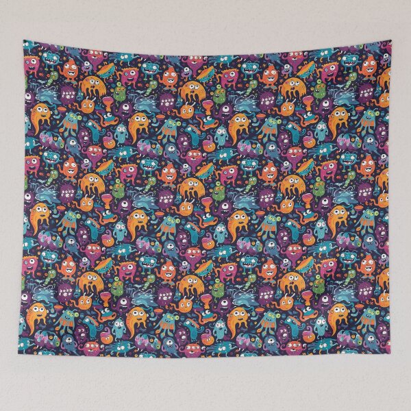 Item preview, The atychiphobia pattern. Vibrant colours designed and sold by TheInspiredAI.