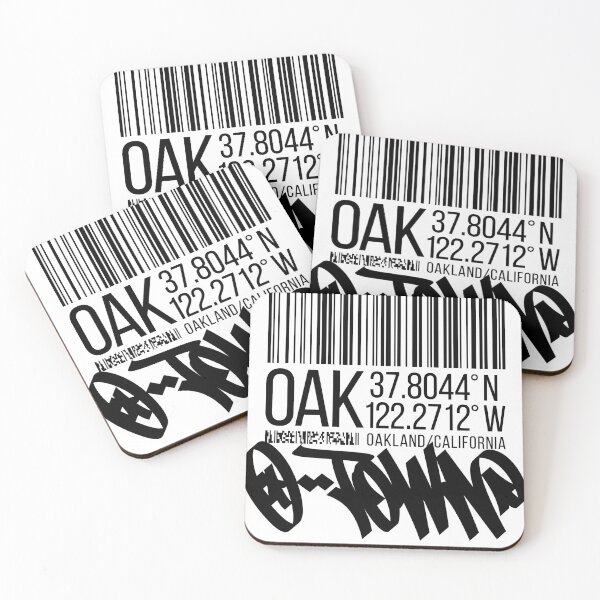 Item preview, Oakland, CA (black) designed and sold by ICYMI-DZNS.
