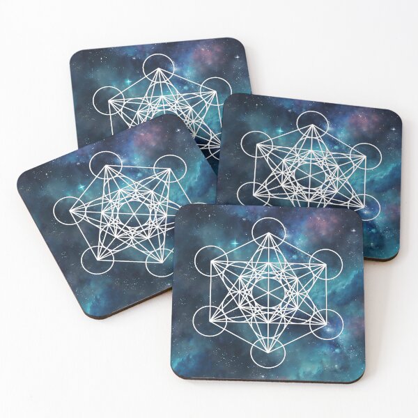 Item preview, Metatron's Cube with Galaxy Background designed and sold by christineiris.