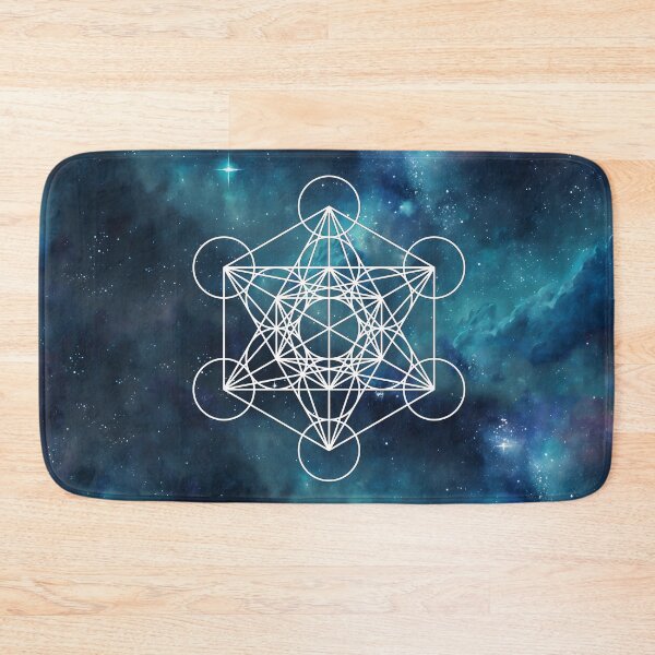 Item preview, Metatron's Cube with Galaxy Background designed and sold by christineiris.
