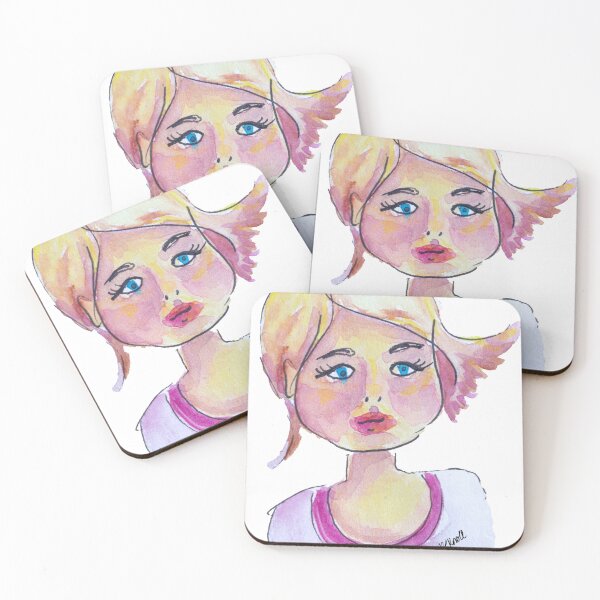 Item preview, Girl Blond Sketchbook Tour Collection Brenda Knoll designed and sold by Brenda  Knoll.