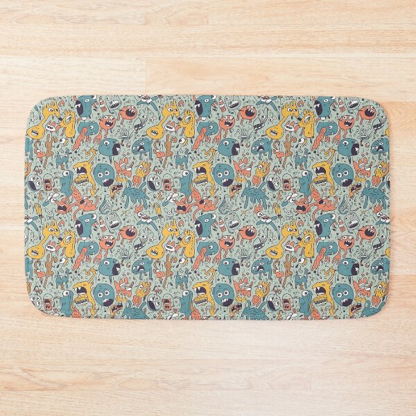 Item preview, The atychiphobia pattern. Pastel colours designed and sold by TheInspiredAI.