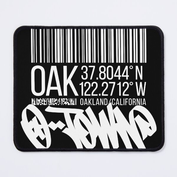 Item preview, Oakland, CA (white) designed and sold by ICYMI-DZNS.