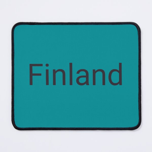 Item preview, Finland text black designed and sold by vibeno1.