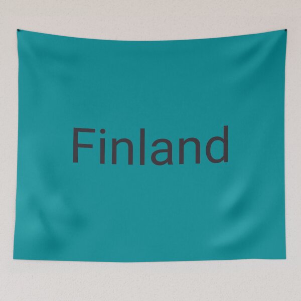 Item preview, Finland text black designed and sold by vibeno1.