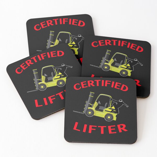 Item preview, Forklift Ninja Certified Forklift Lifter NFYR designed and sold by TeamsterLife.