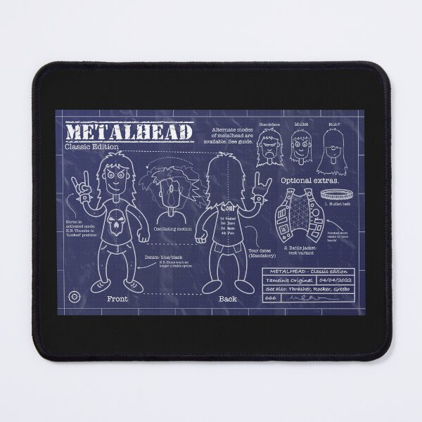 Item preview, Metalhead designed and sold by Tameink.