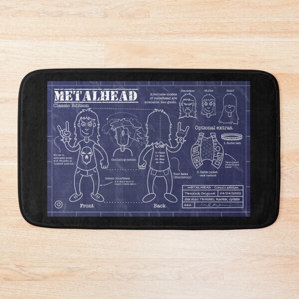 Item preview, Metalhead designed and sold by Tameink.