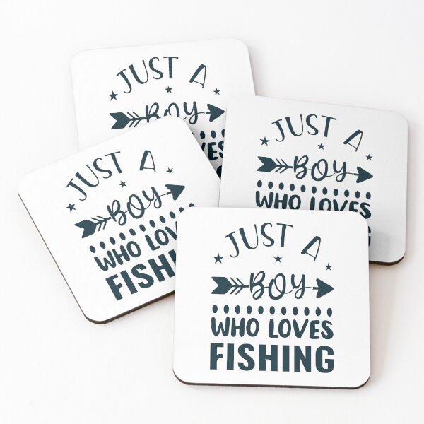 Item preview, Just A Boy Who Loves Fishing designed and sold by AmethystMurad.