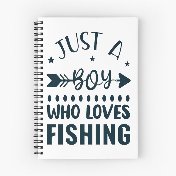 Item preview, Just A Boy Who Loves Fishing designed and sold by AmethystMurad.