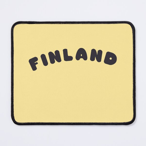 Item preview, Finland text black designed and sold by vibeno1.