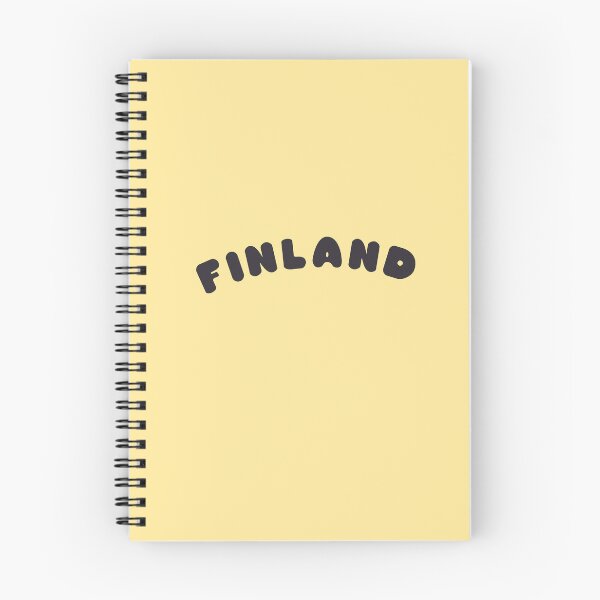 Item preview, Finland text black designed and sold by vibeno1.