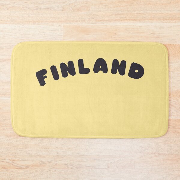 Item preview, Finland text black designed and sold by vibeno1.