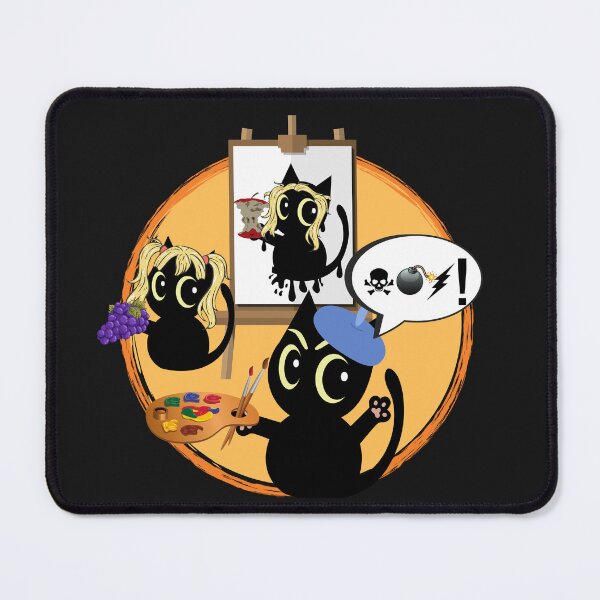 Item preview, an angry cat artist which fails designed and sold by Animal world designs.