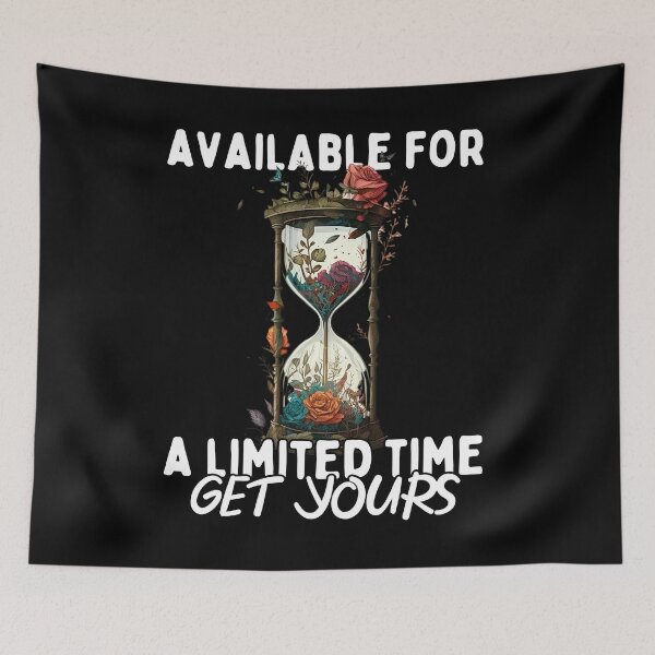 Item preview, Get Your Hands on Our Limited Time Design designed and sold by PlayfulPrint.