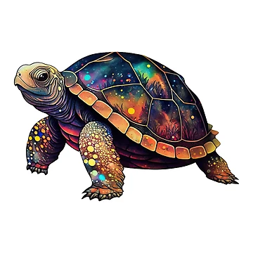 Artwork thumbnail, Cosmic Turtle by WildWho
