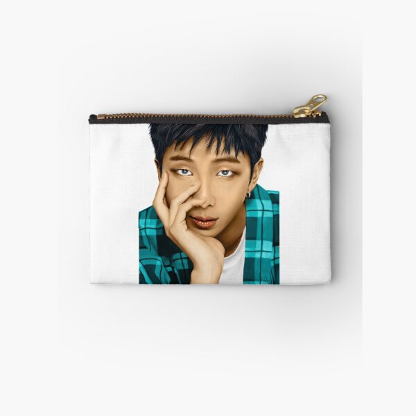 Item preview, Namjoon RM BTS fanart kpop portrait realistic designed and sold by Krasiaart.