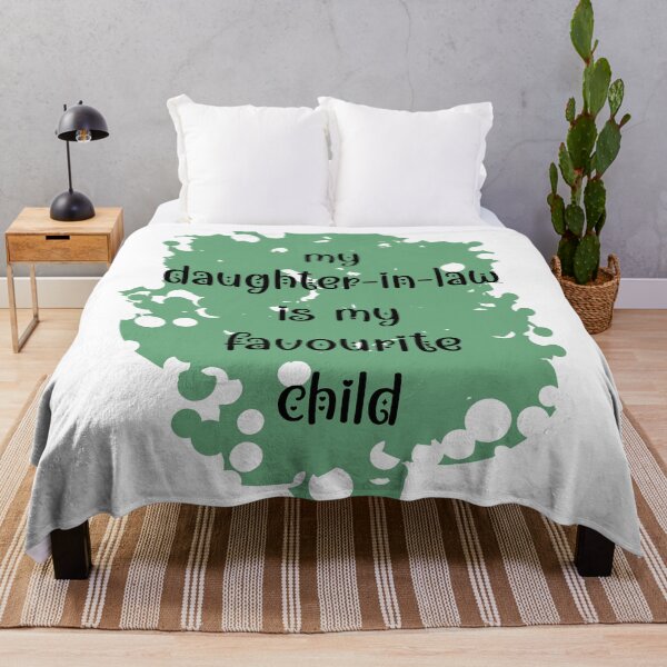 Item preview, my daughter-in-law is my favourite child (green) designed and sold by EmeraldeaArt.