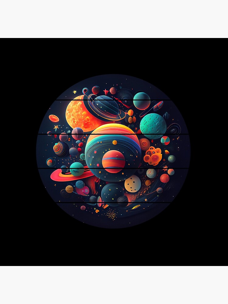 Outer Wilds System Art Board Print for Sale by BitRadical